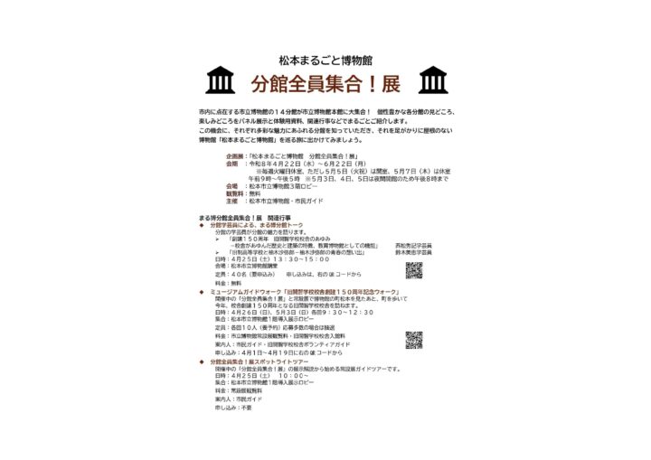 まる博分館全員集合！展スポットライトツアー